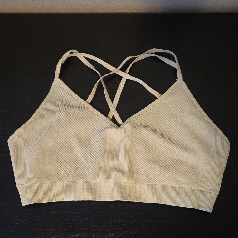 P'tula Beige Strappy Bralette
